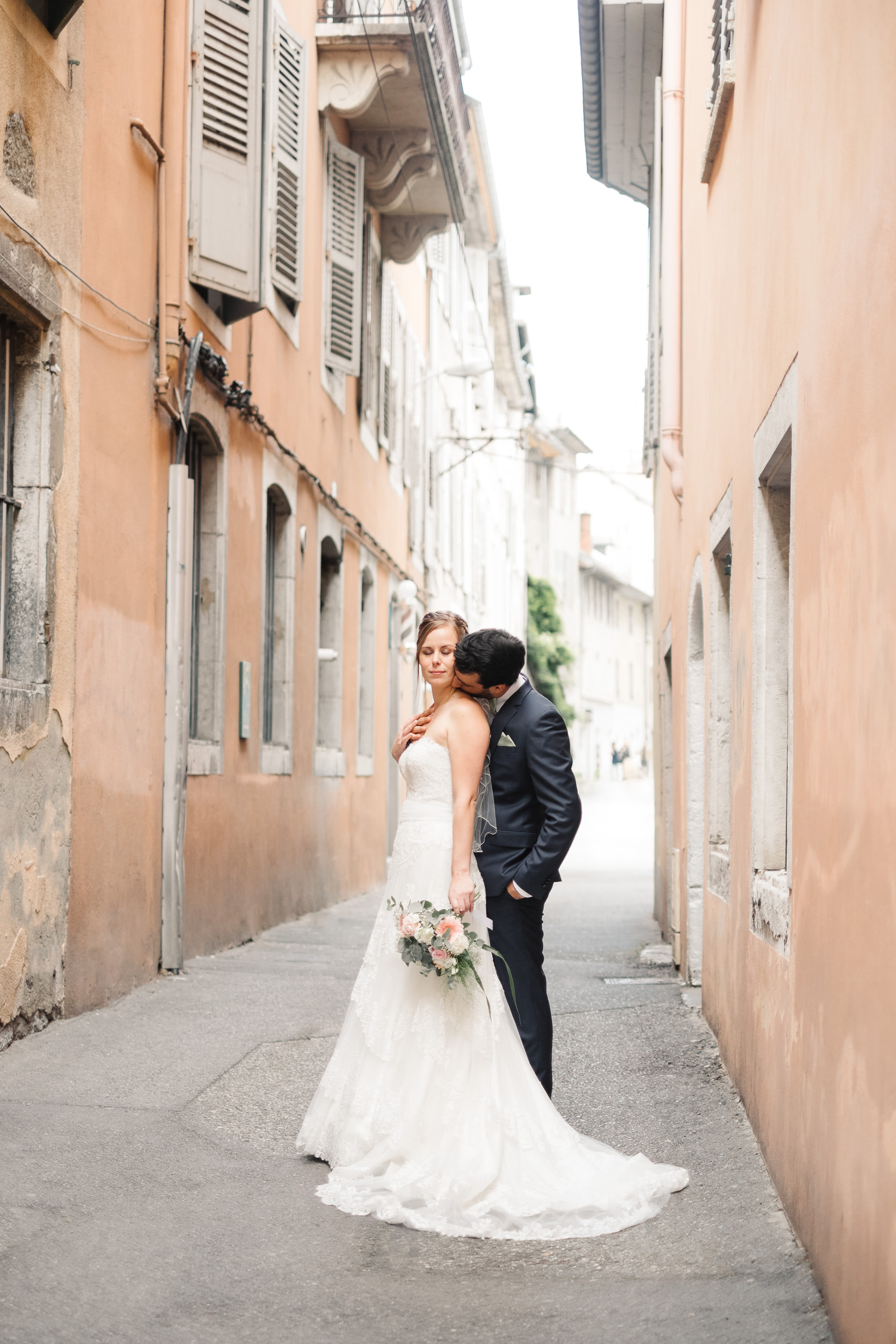 Mariage à Chambéry centre ville - Séance photos de couple - Lucile & Florent