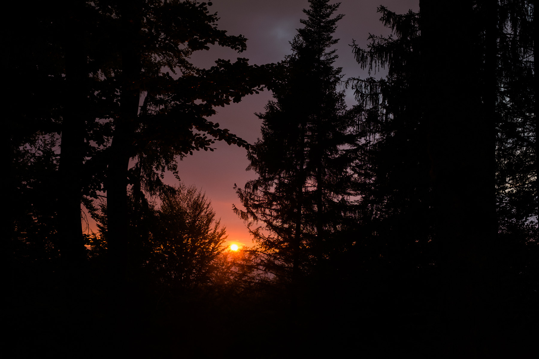 Couché de Soleil au Semnoz