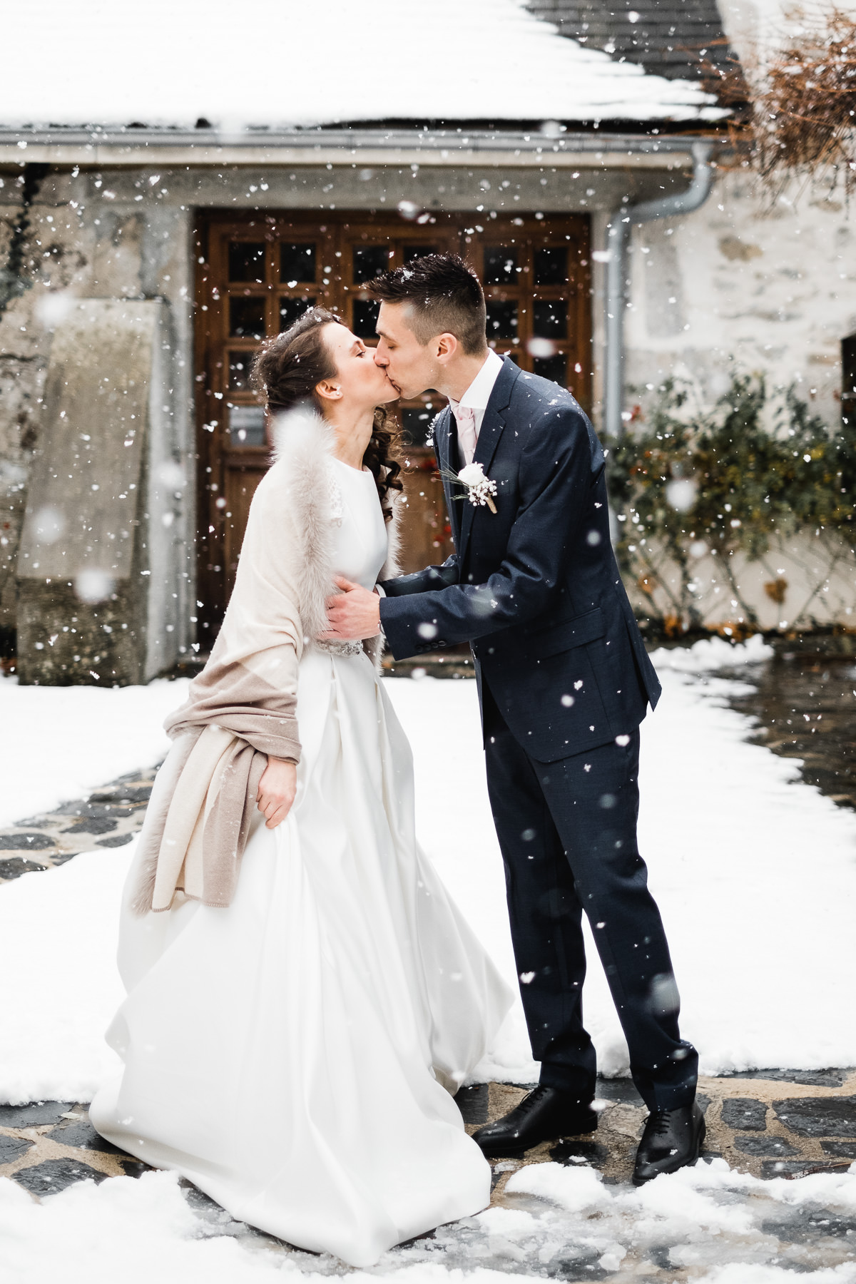 Un mariage sous la neige