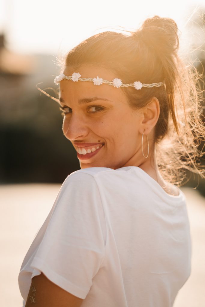 Portrait future mariée à Annecy