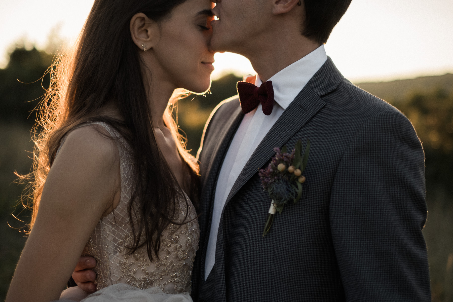 Photographe mariage bohème chic champêtre