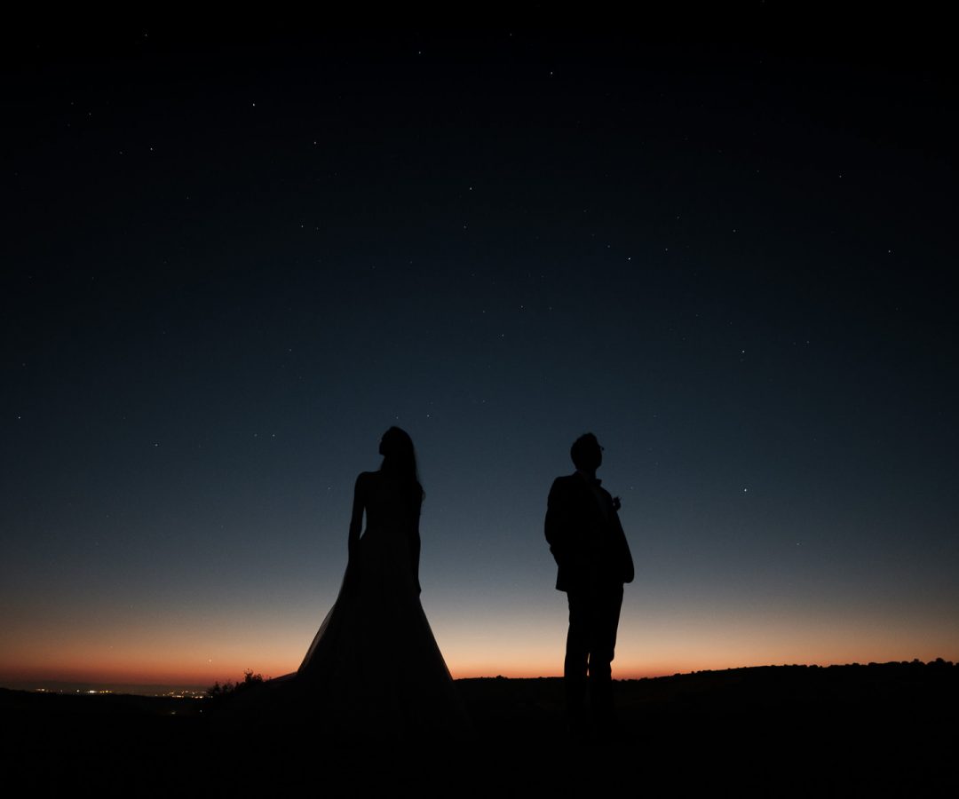 Photographe mariage ciel nuit étoilée