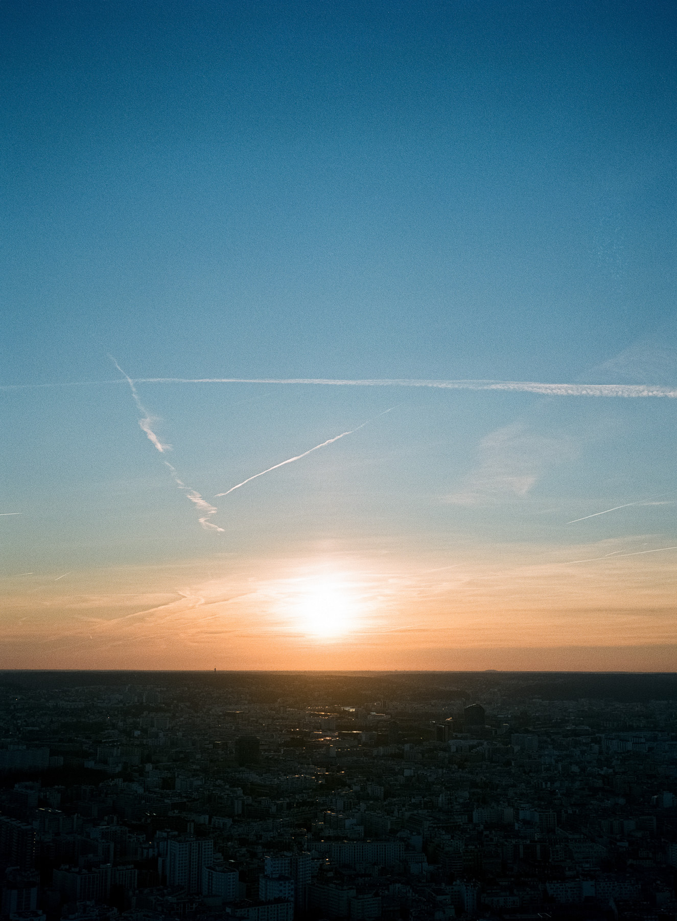 Couché de Soleil depuis la tour Montparnasse