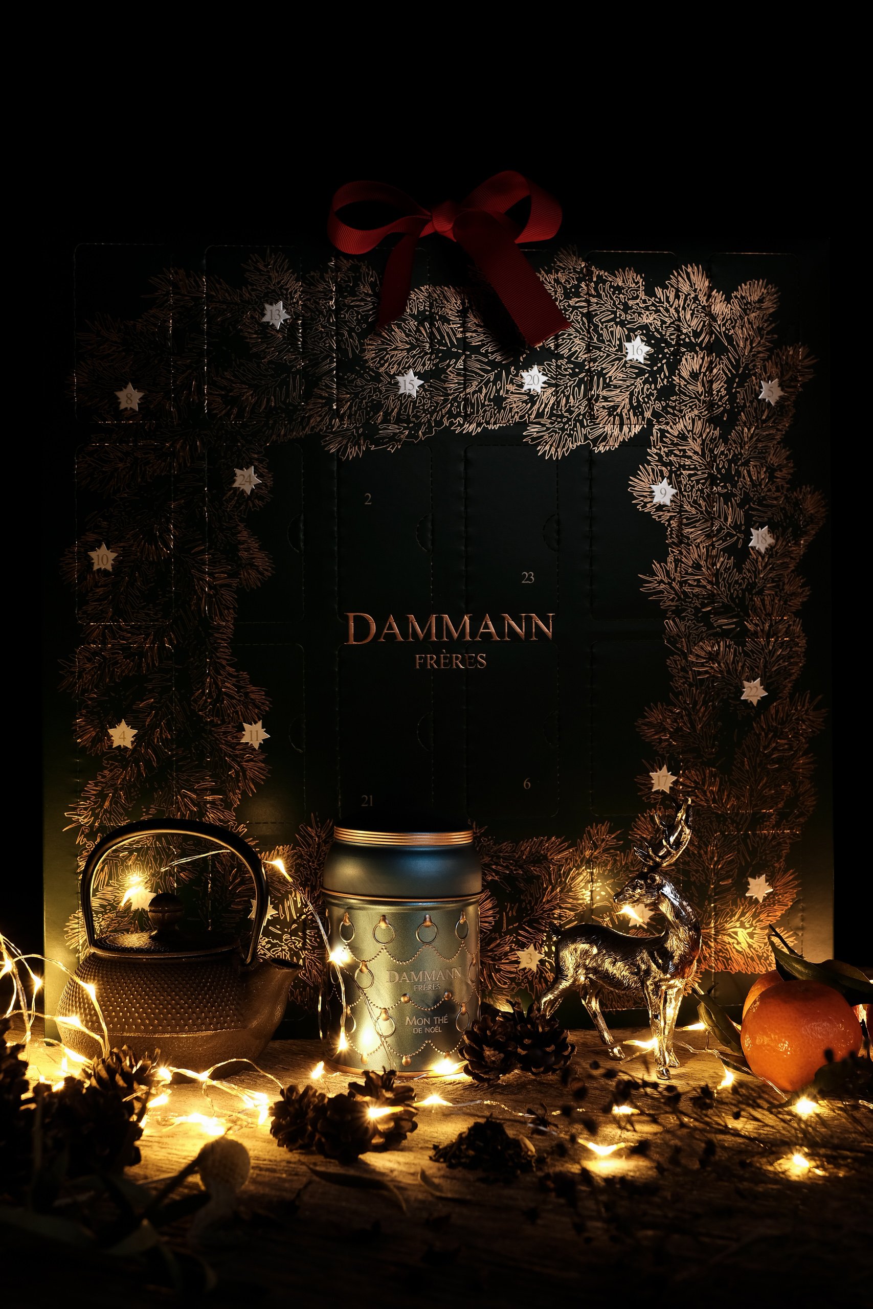 Pour Noël, calendrier de l'Avent Dammann Frères